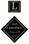 Vine Diamond Wine Label